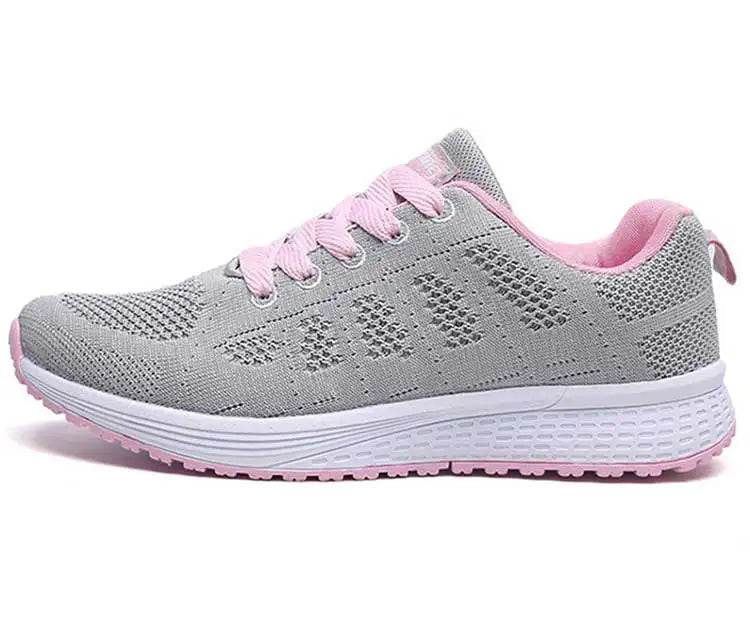 Women's Classic Sneakers - Casual Gym Sneakers for Women, White Vulcanize Shoes, Zapatillas Mujer - BON's