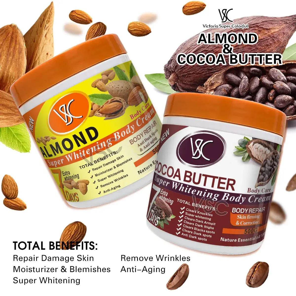 Turmeric Body Lotion for Brightening and Hydrating Skin - Moisturizer Body Cream and Face Cream - BON's