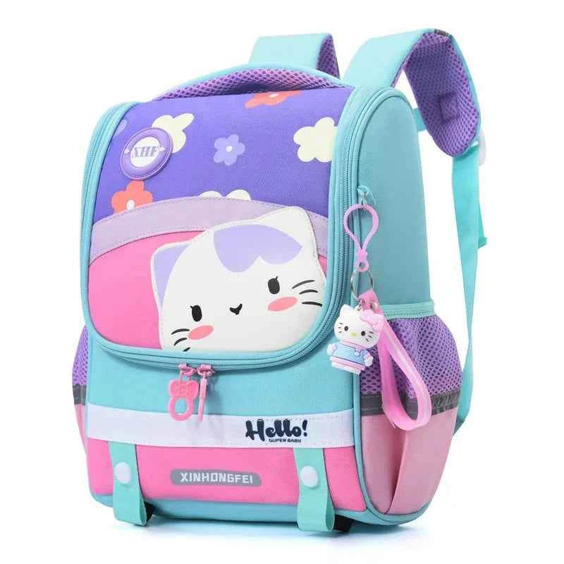 Kids Cartoon Backpack Large Waterproof Schoolbag - BON's