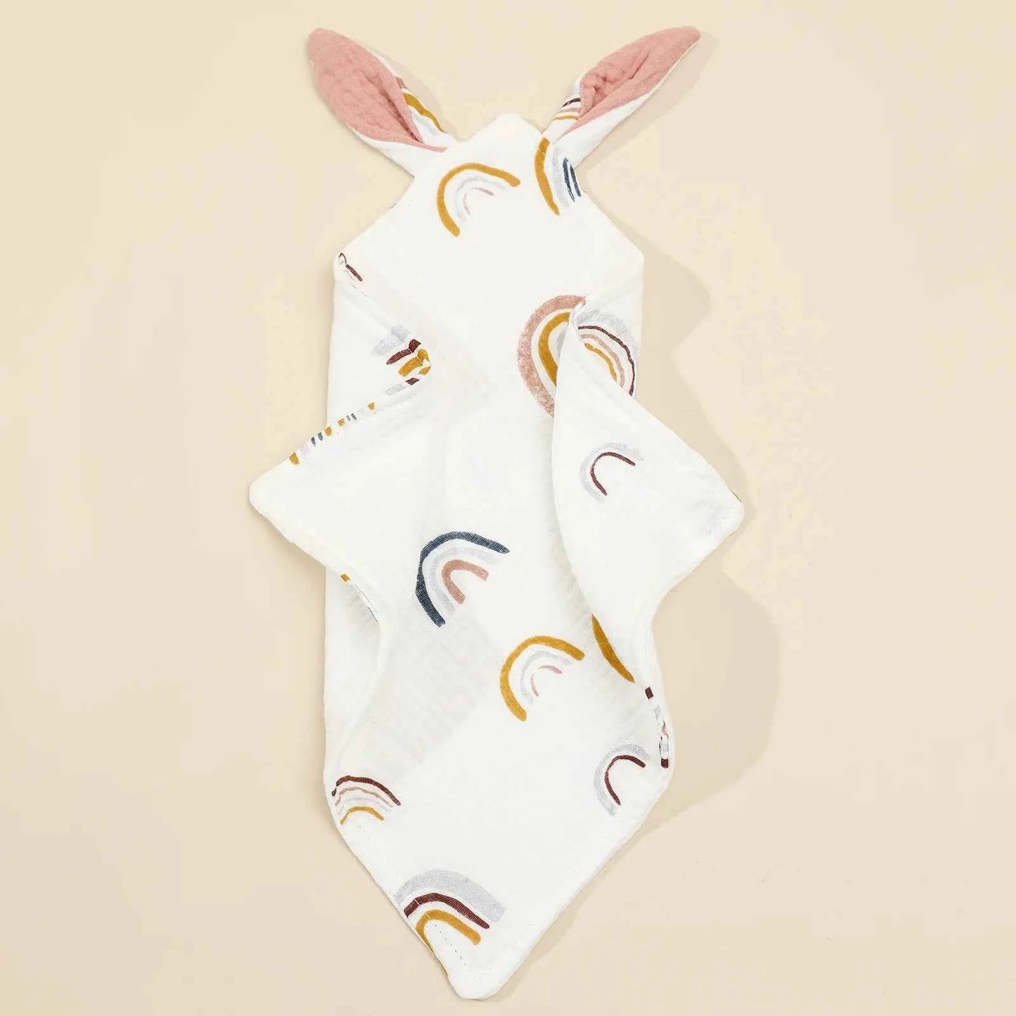 Newborn Baby Items Cotton Muslin Comforter Sleeping Dolls Blanket Soft Soothe Appease Towel for Baby Bibs Burp Cloths Infant
