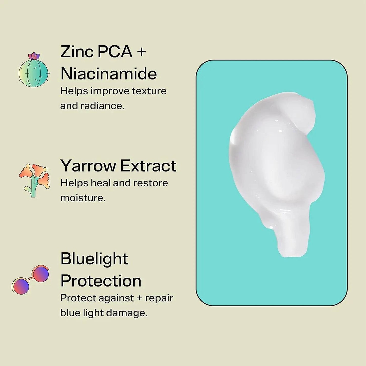 Bubble Skincare Niacinamide Face Moisturizer - Advanced Hydrating Gel for Radiant Skin Texture - BON's