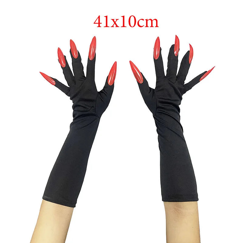 Adult Moth Cosplay Man Cloak Vampire Gloves Cape Hooded Clothing Costume Roleplay Outfits Halloween Carnival Party Disguise Suit