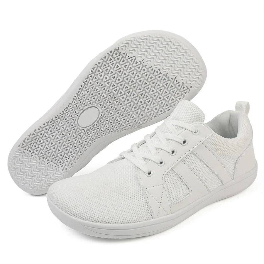 Wide-Toe Barefoot Sneakers – Breathable, Non-Slip Sports Shoes for Walking, Jogging & Everyday Style