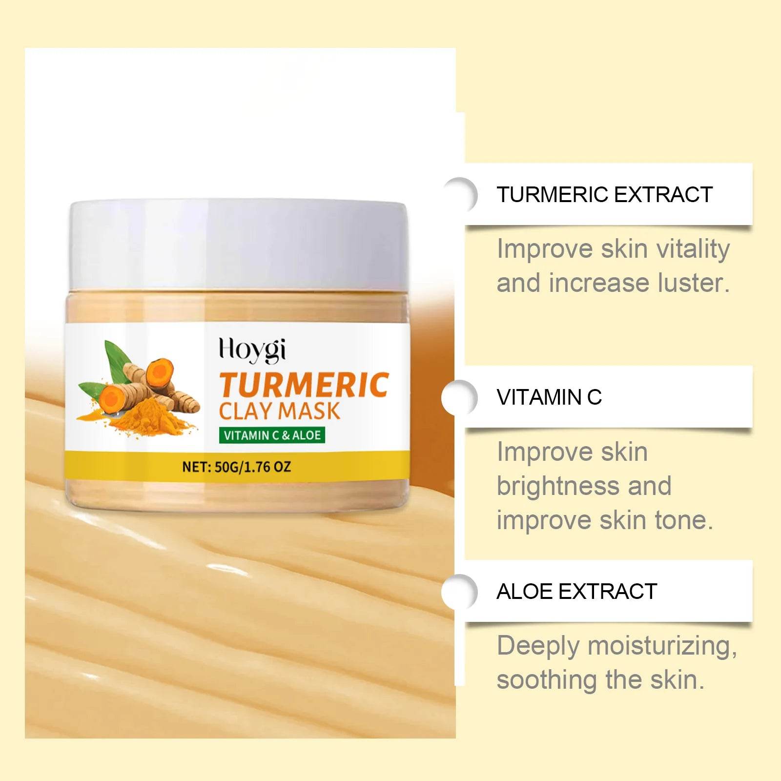 Turmeric Dark Spot Remover Exfoliating Cleansing Pads for Oil Control and Brightening Skin Care - BON's