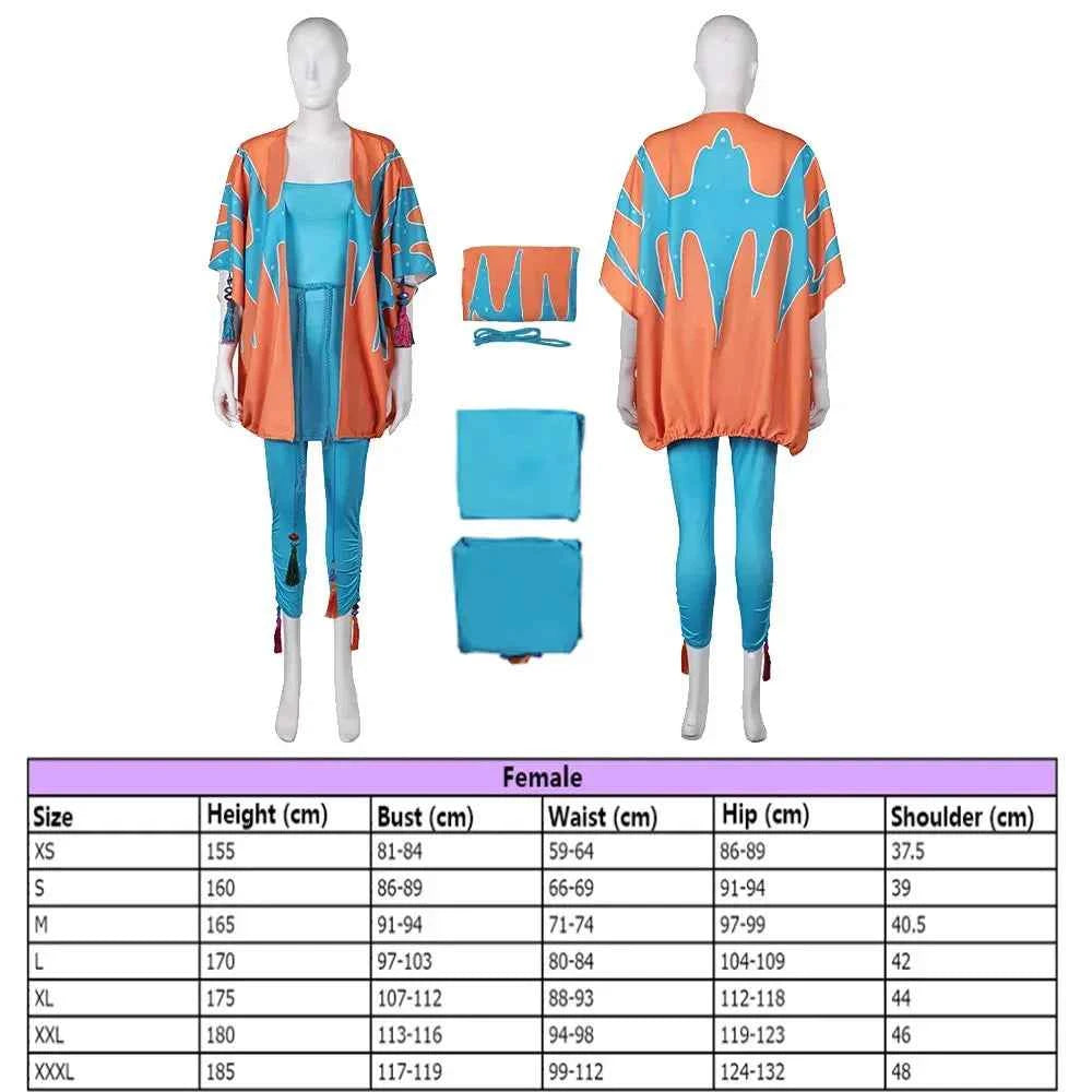 Anni-Frid Cosplay Kimono Agnetha Roleplay Retro Sleepwear Cloak Outfit Costume Halloween Party Fantasy Suit Bathrobe