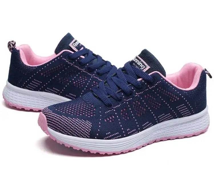 Women's Classic Sneakers - Casual Gym Sneakers for Women, White Vulcanize Shoes, Zapatillas Mujer - BON's