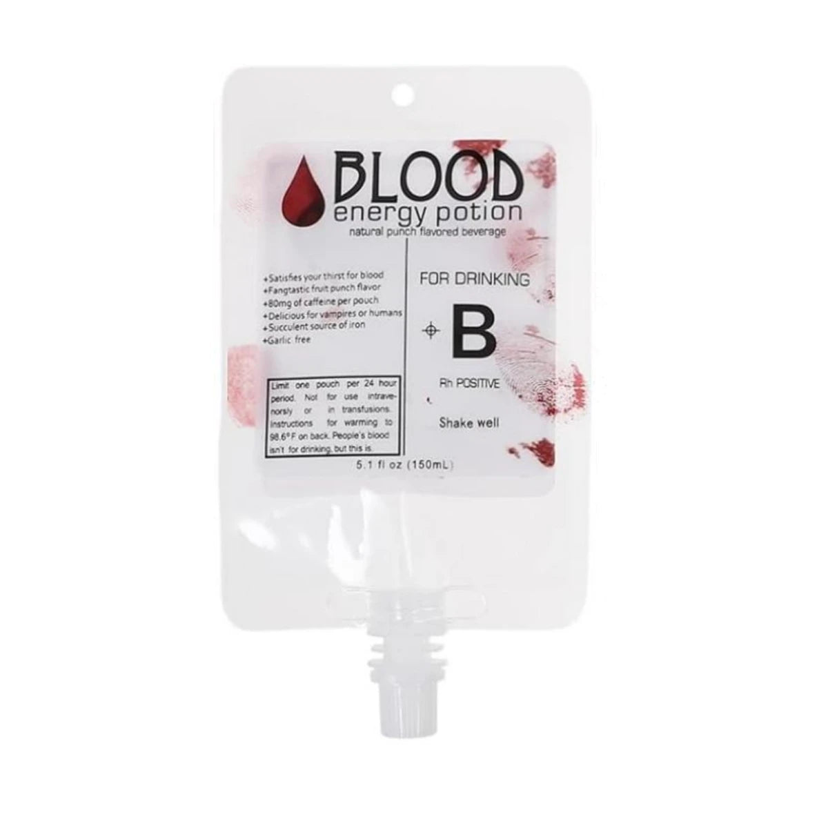 1Pcs Halloween Cosplay Drink Container Vampire Blood Pouch Props Zombie Beverage Drinks Bags Food Class PVC Water Bottle Decors