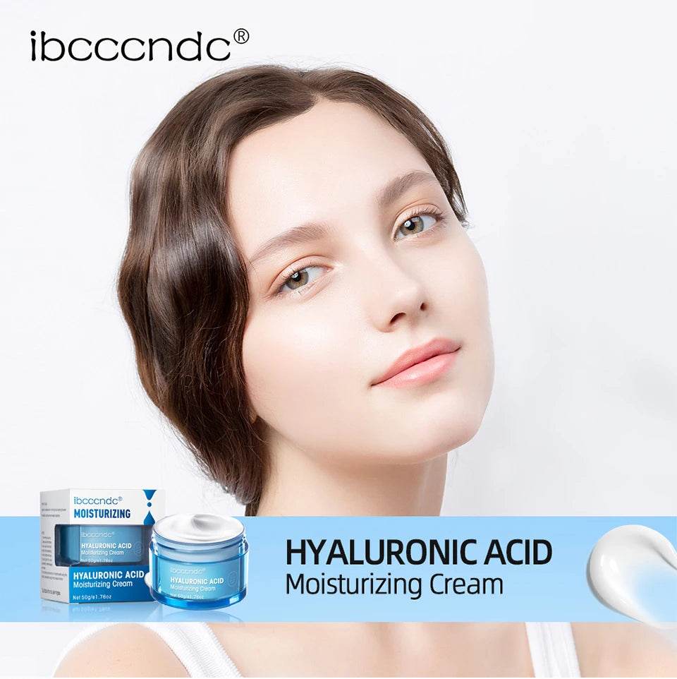 Hyaluronic Acid Moisturizer - Hydrating Water Gel Facial Cream for Dry Skin 50g - BON's