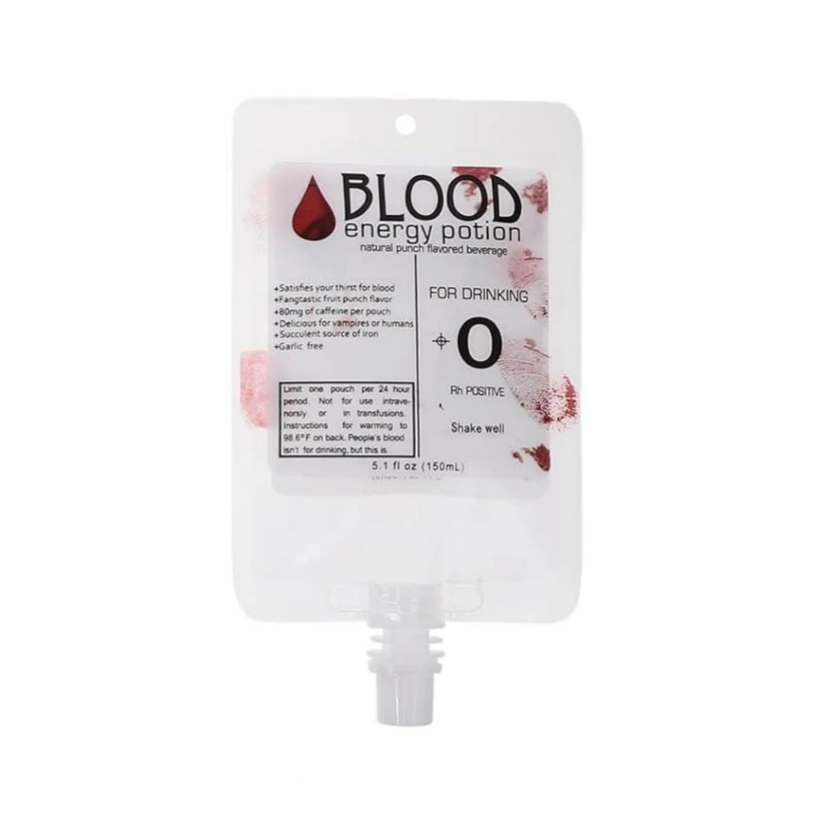 1Pcs Halloween Cosplay Drink Container Vampire Blood Pouch Props Zombie Beverage Drinks Bags Food Class PVC Water Bottle Decors