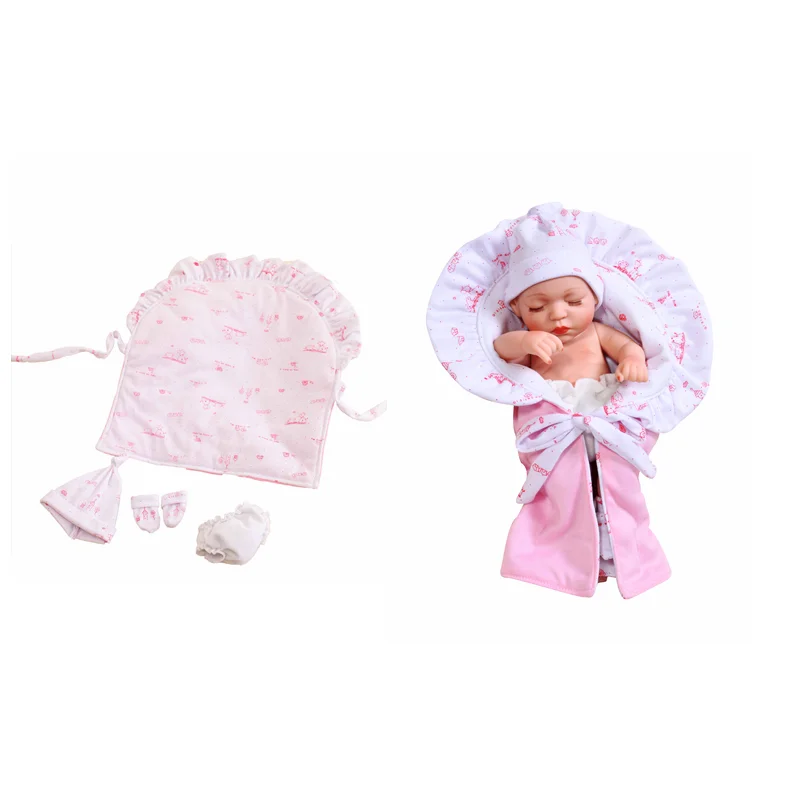 Reborn Baby Doll Clothes – 30cm/12in Pajamas, Dresses & Jumpsuits for DIY Girl Dolls