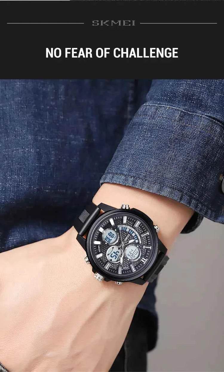 SKMEI Men's Digital Sport Watch - Waterproof, Chrono, Alarm - BON's