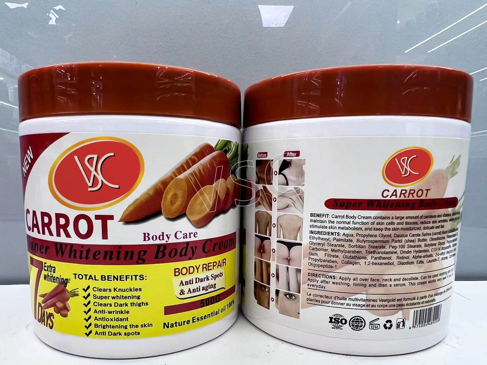 Turmeric Body Lotion for Brightening and Hydrating Skin - Moisturizer Body Cream and Face Cream - BON's
