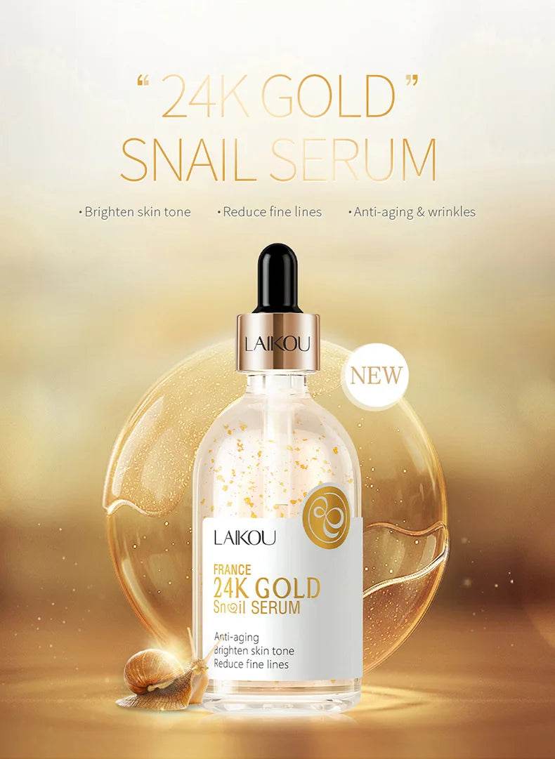 100ml LAIKOU Sakura Vitamin C Serum - Moisturizing, Firming, Brightening Face Essence for Glowing Skin - BON's