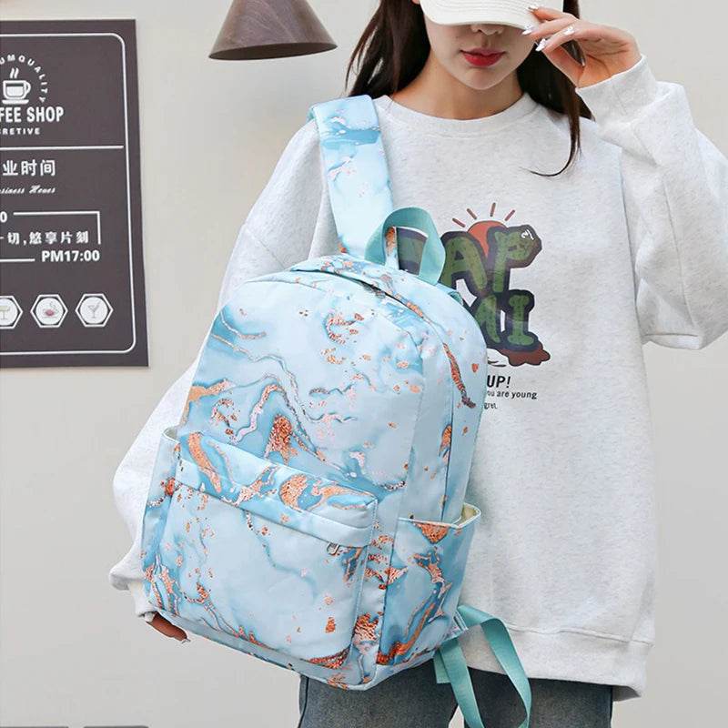 3Pcs Lilo Stitch Schoolbag Set for Kids - Student Backpack, Travel Bag & Pen Case - BON's