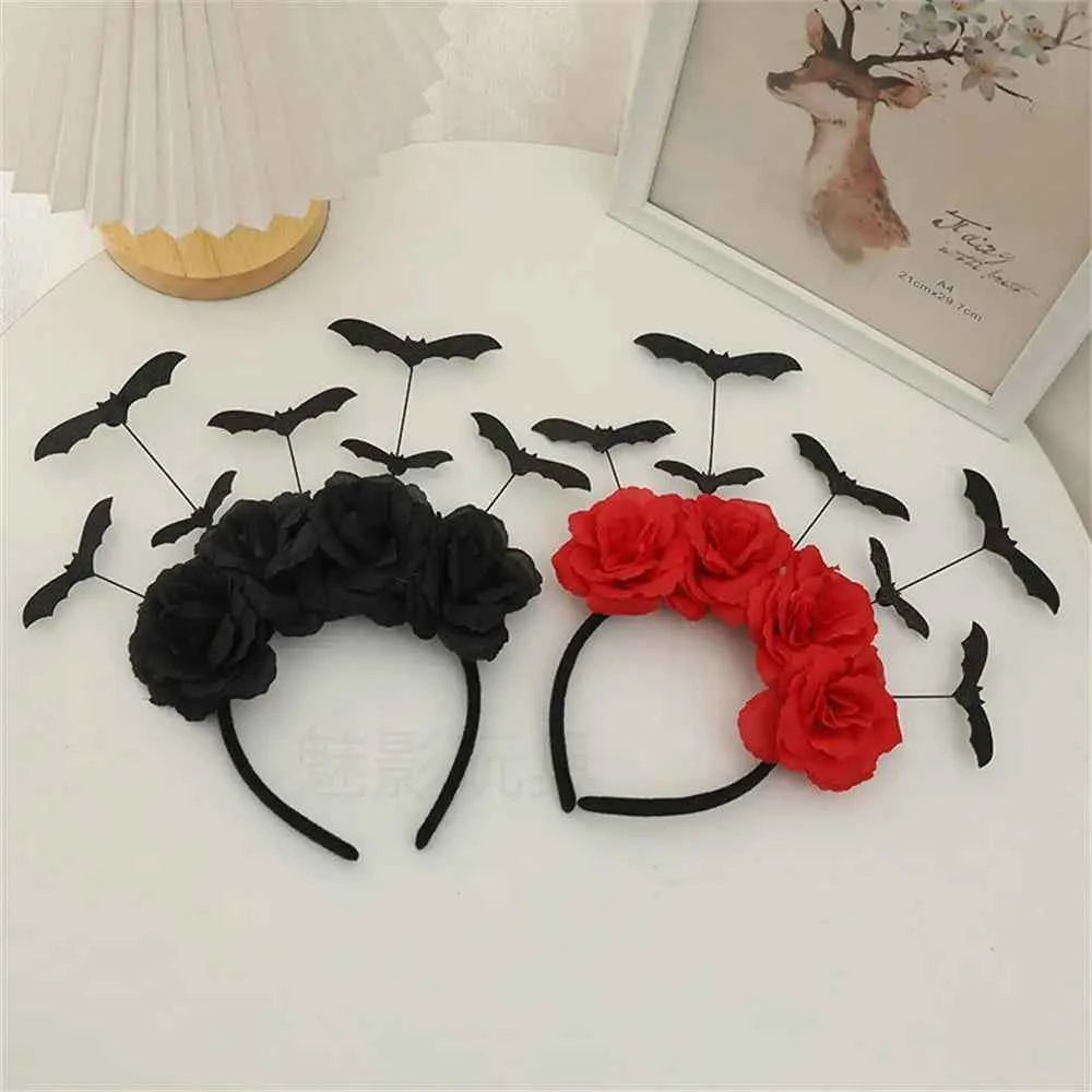 Halloween Party Decor Halloween-themed Halloween Headband Rose Headband Spider Headband For Halloween Parties Gift Accessory