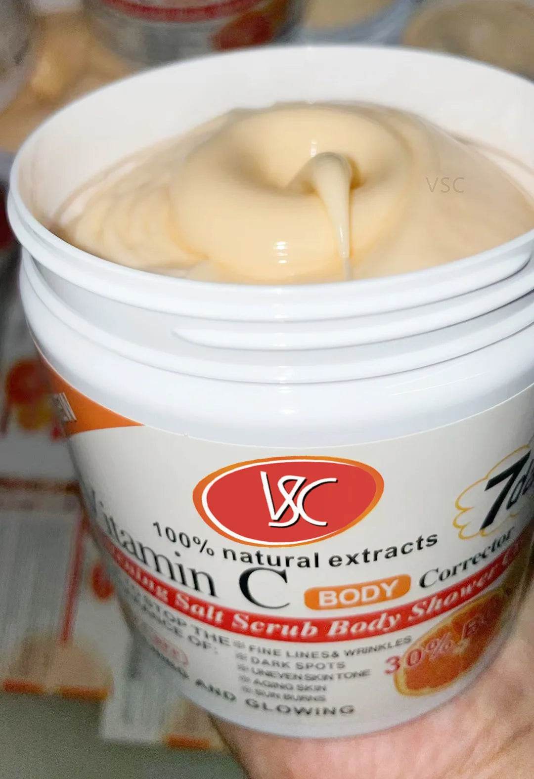 Turmeric Body Lotion for Brightening and Hydrating Skin - Moisturizer Body Cream and Face Cream - BON's