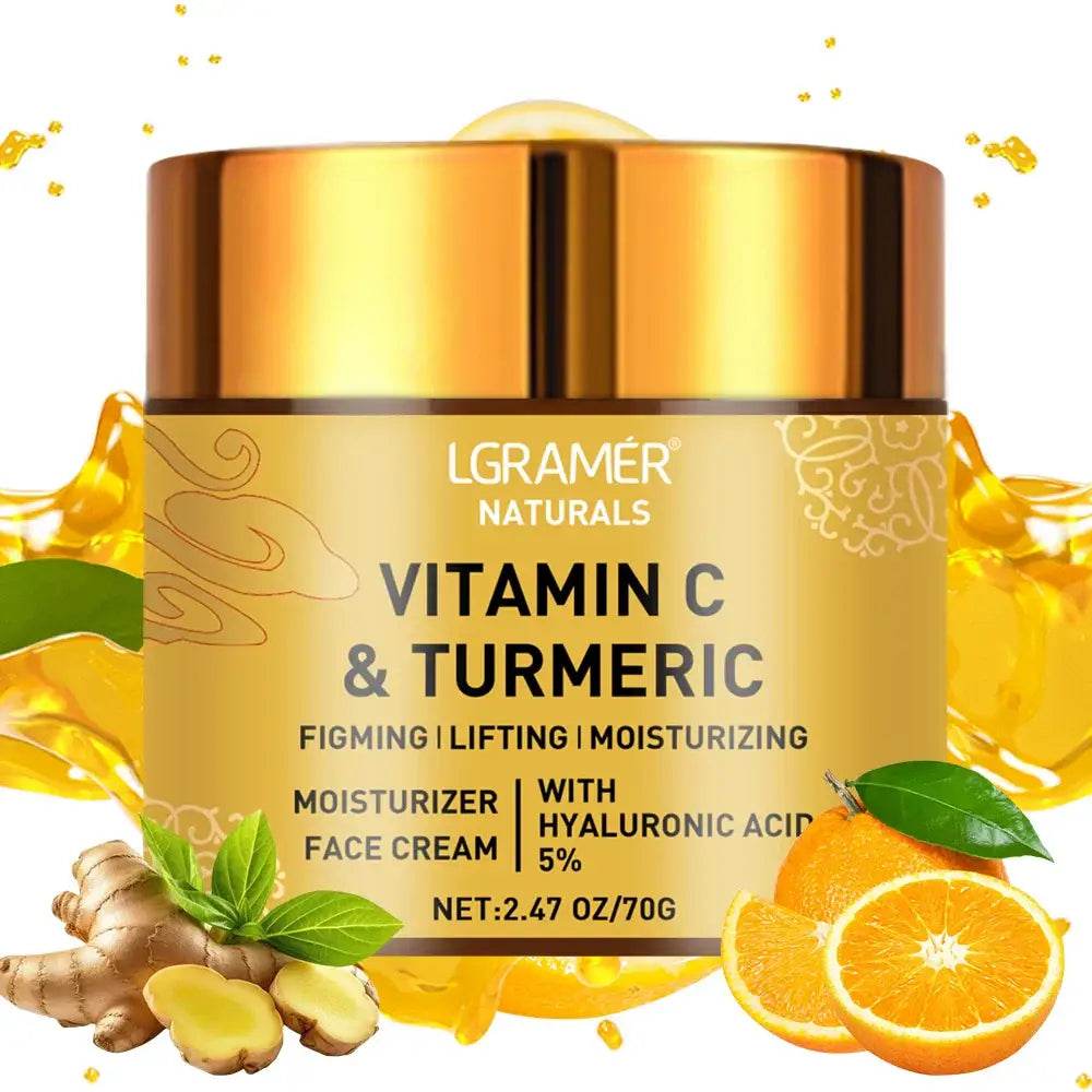 Turmeric Vitamin C Face cream Retinol Moisturizing Firming Hyaluronic Lightening Repairing Smooth Skincare Whitening Creams - BON's