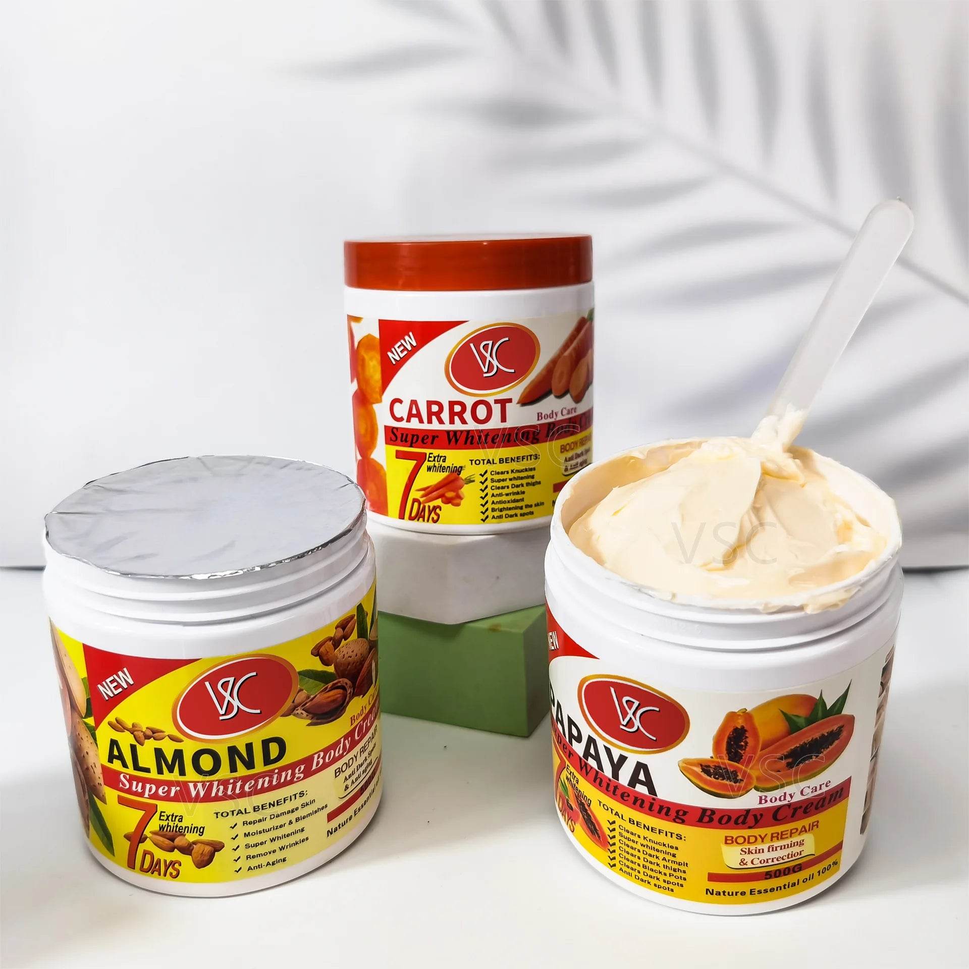 Turmeric Body Lotion for Brightening and Hydrating Skin - Moisturizer Body Cream and Face Cream - BON's