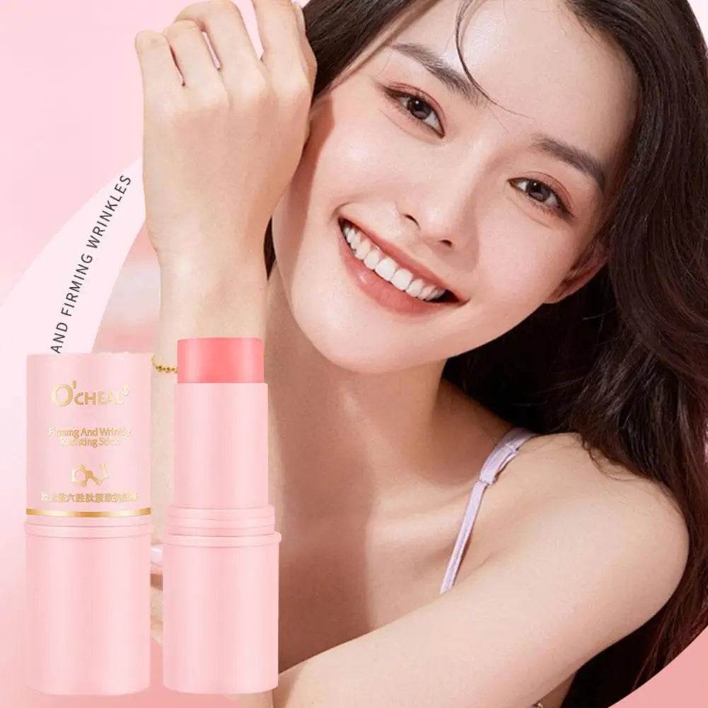 Six Peptide Face Cream Stick - Hydrating Serum for Deep Moisturization and Skin Repair - BON's