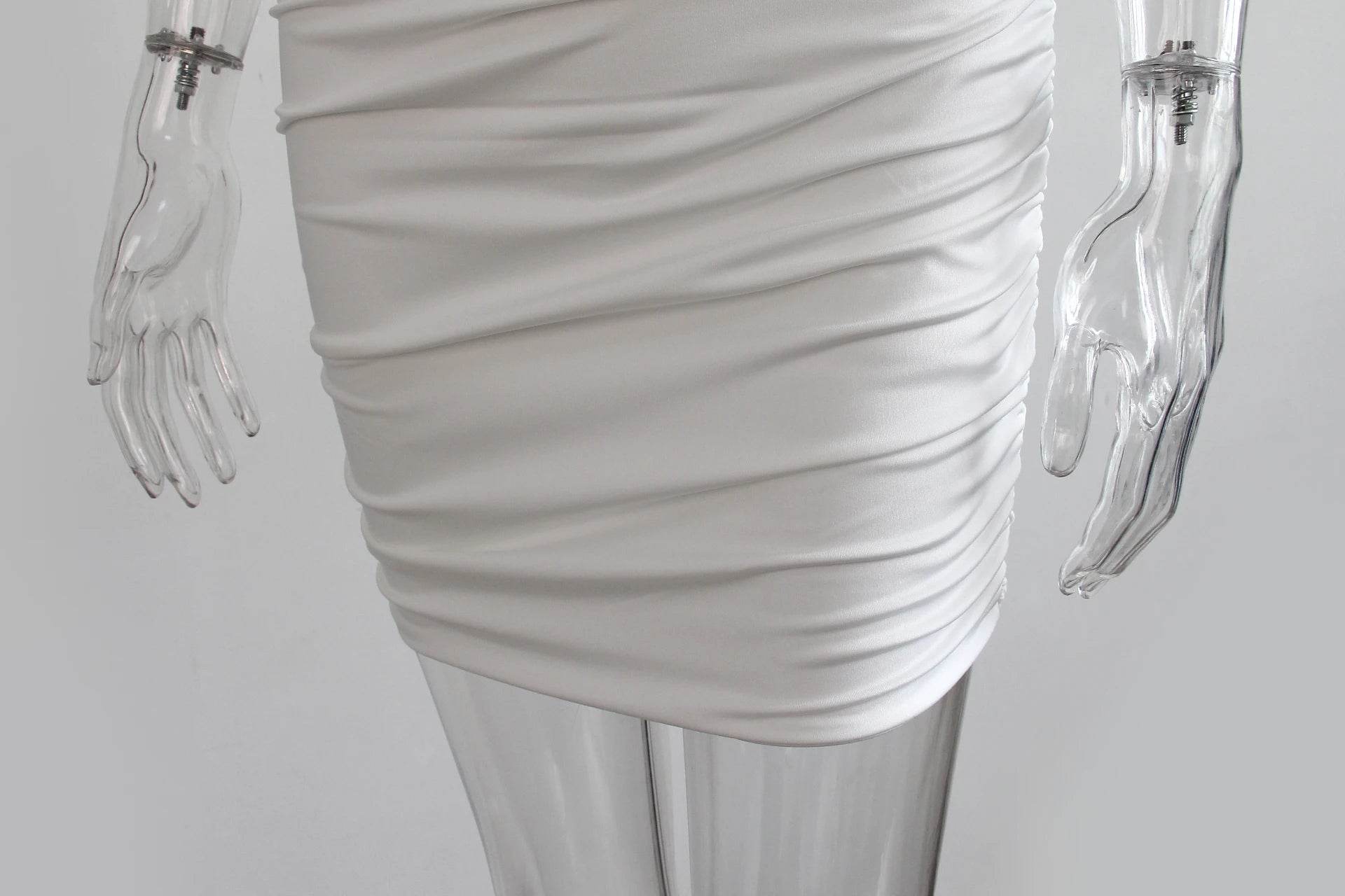 Women Sexy Spaghetti Strap Mini Dress Backless for Party Evening Nightclub Outfit - BON's