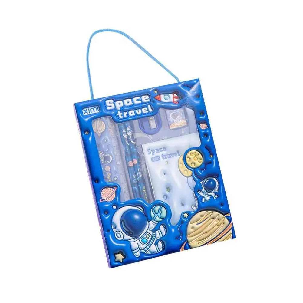 Cute Cartoon Stationery Set - 6-Piece Student Supplies - BON's
