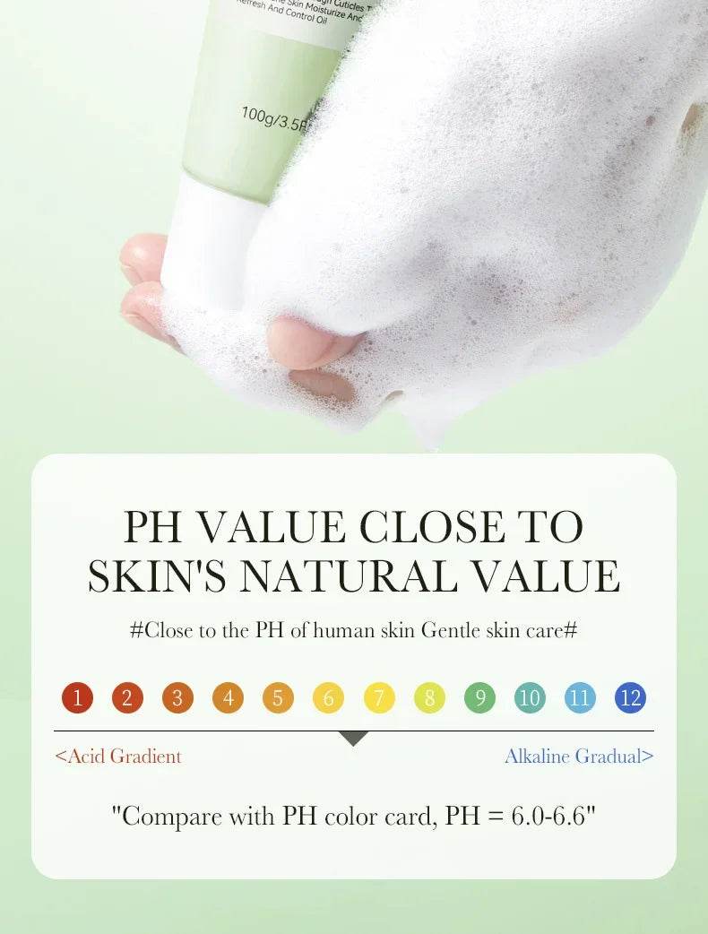 Salicylic Acid Cleanser - Hydrating Foam Face Wash for Moisturized Skin Care - BON's