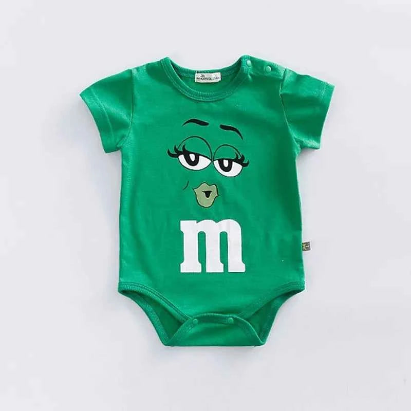 Thin Cotton 3-24M Newborn Short Sleeve Romper Clothing Infant Baby Girls Boys Fashion Cute Jumpsuit Clothes