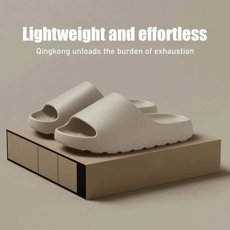 Coconut Cloud Slippers Thick-Soled Sandals for Men and Women - Summer Fashion Soft Bottom EVA Beach Slides - BON's