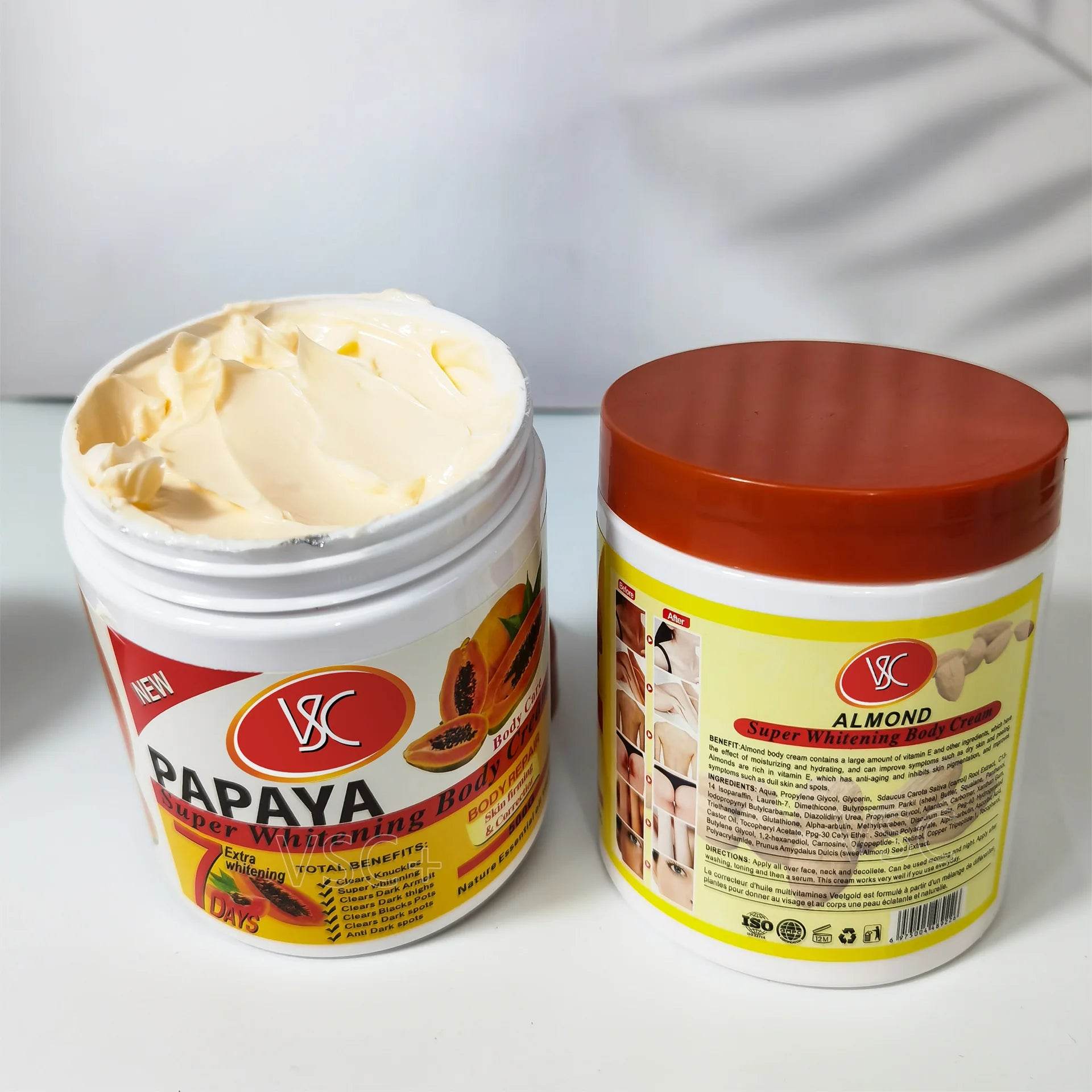 Turmeric Body Lotion for Brightening and Hydrating Skin - Moisturizer Body Cream and Face Cream - BON's