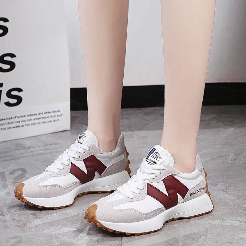 Women Luxury Sneakers - 2025 New Solid Color Knitted Slip-On Casual Breathable Ballet Flats and Loafers - BON's