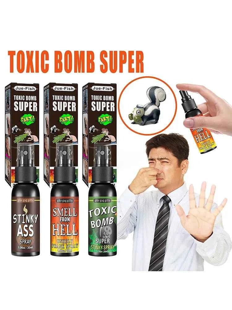 30ml Stinky Fart Gag Spray – Non-Toxic Prank Toy for Halloween, Parties & Kids’ Jokes