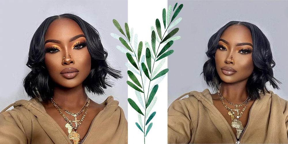 250% Density Bob Wig Body Wave Wear And Go Glueless Wigs For Women Ready To Wear Human Hair Wigs 4x4 Lace Closure Wig Human Hair - BON's