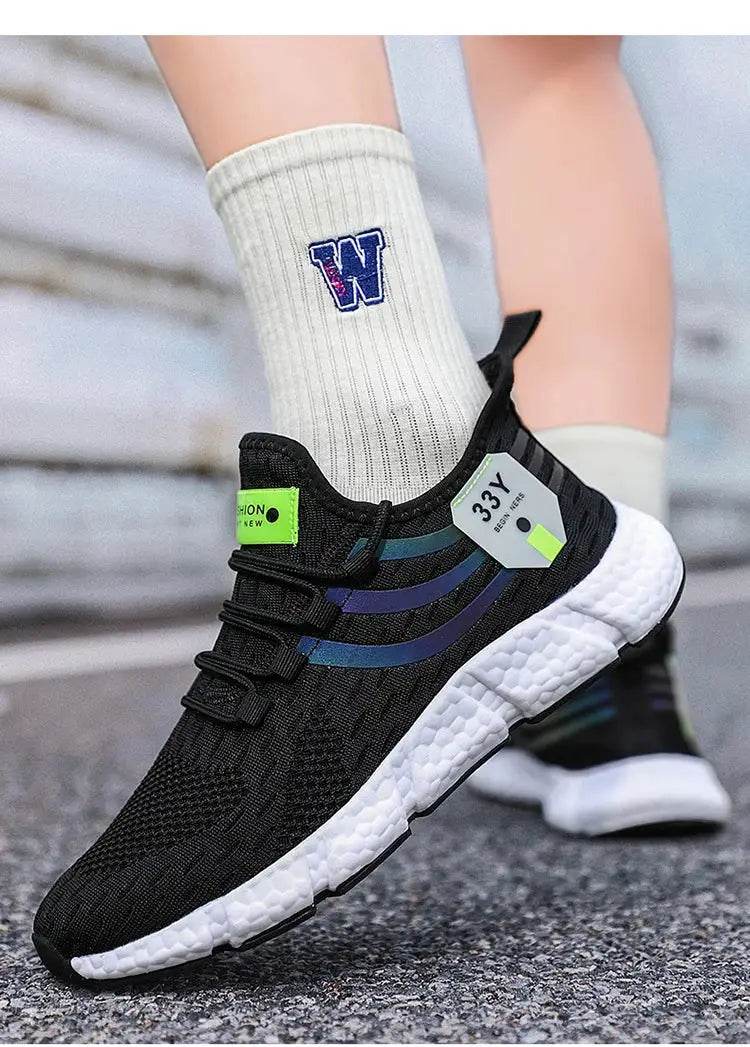 Breathable Running Shoes Unisex Comfortable Casual Sneakers Lightweight Fashion Sports Tenis Masculino - BON's