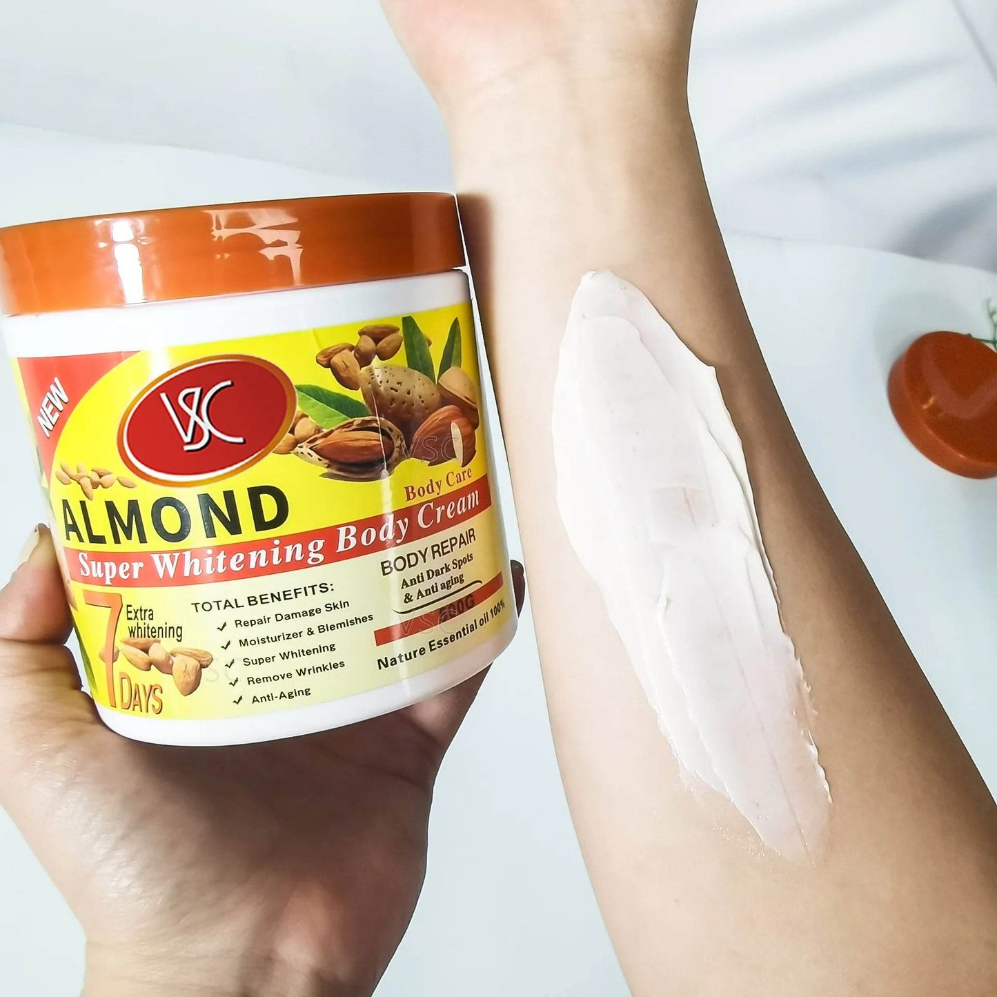 Turmeric Body Lotion for Brightening and Hydrating Skin - Moisturizer Body Cream and Face Cream - BON's