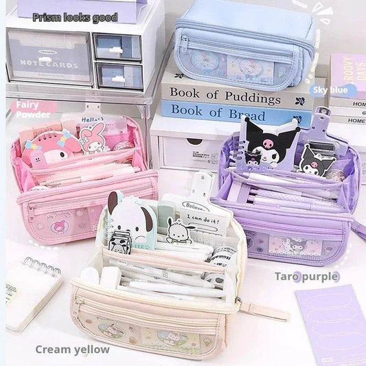 Kuromi Pencil Case - Large Capacity for Cartoon Lovers - BON's