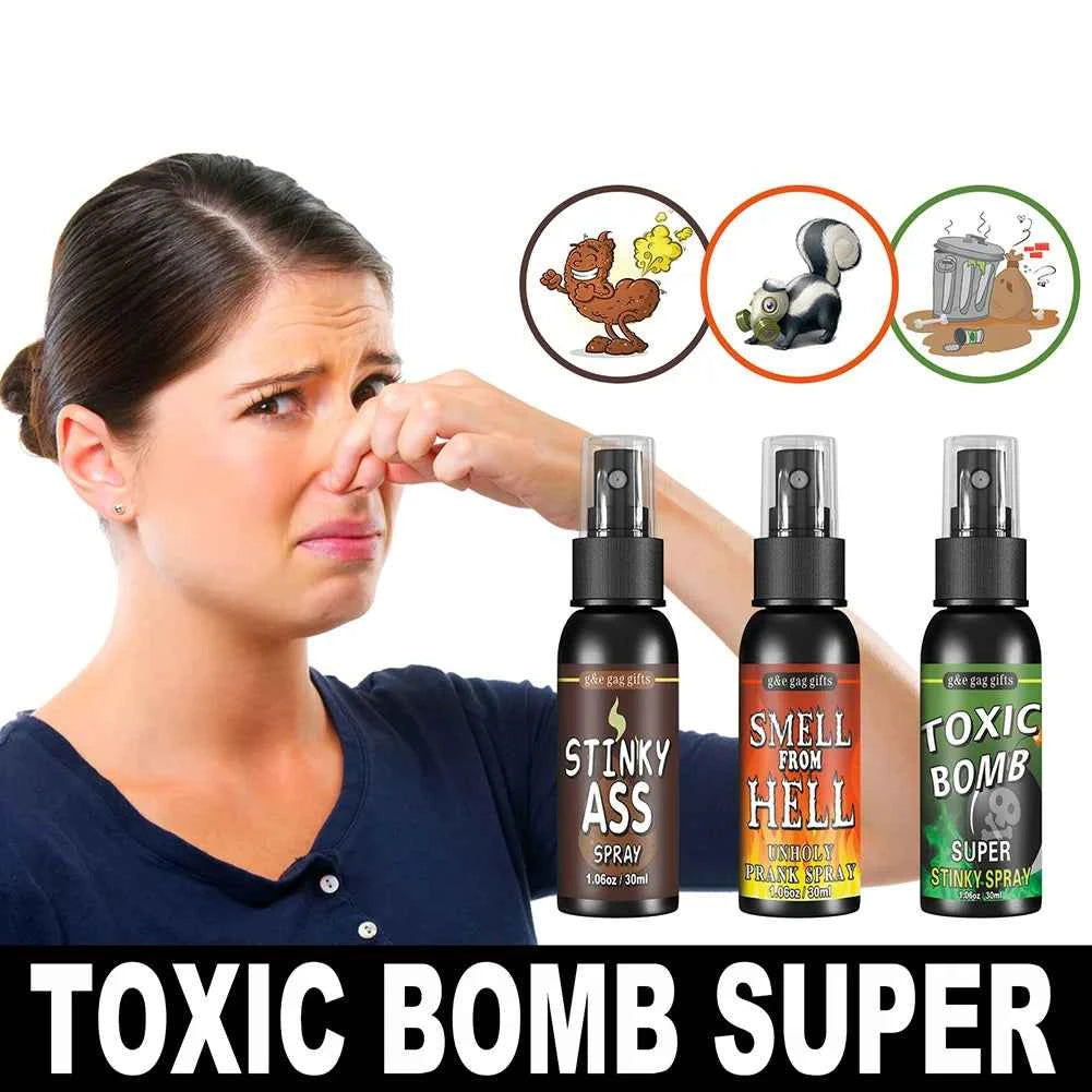 30ml Stinky Fart Gag Spray – Non-Toxic Prank Toy for Halloween, Parties & Kids’ Jokes
