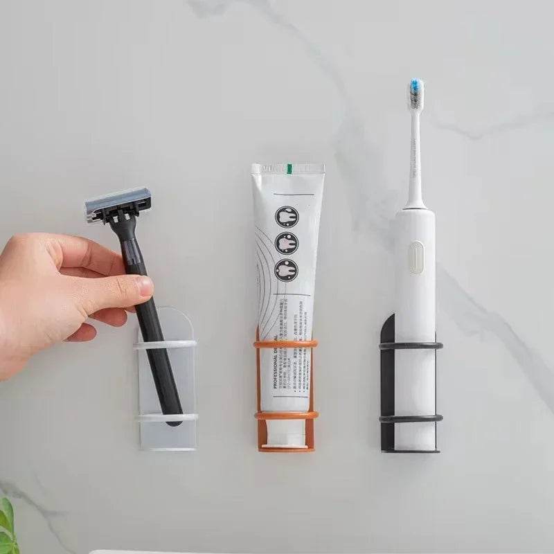 Wall-Mount Toothbrush Holder Organizer for Efficient Bathroom Storage - BON's