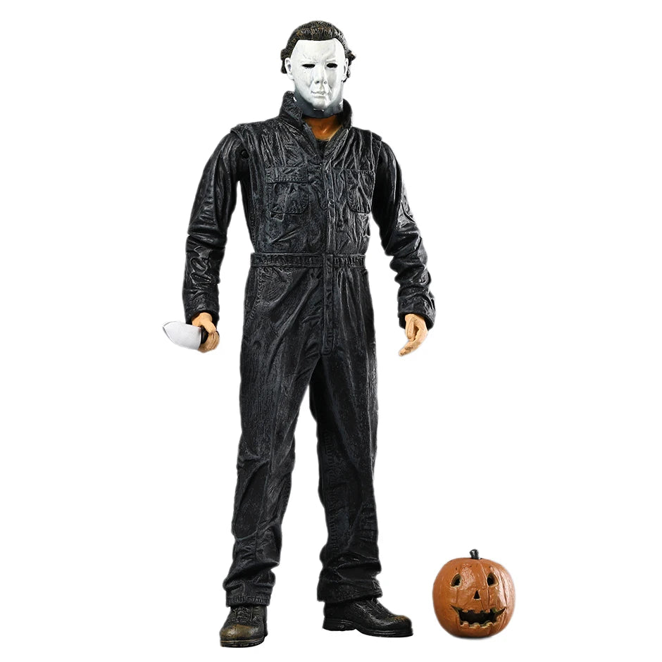 NECA Deluxe Halloween 1978 Retro Clothing Michael Myers Action Figure Collectable Joints Moveable Model Toy