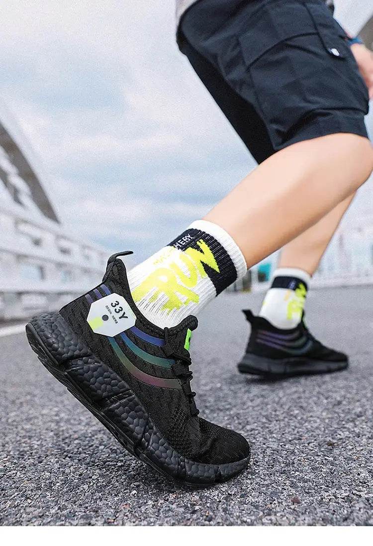Breathable Running Shoes Unisex Comfortable Casual Sneakers Lightweight Fashion Sports Tenis Masculino - BON's