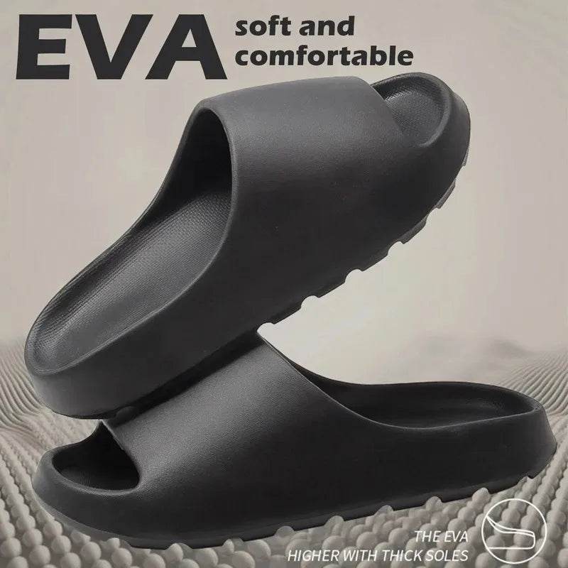 Coconut Cloud Slippers Thick-Soled Sandals for Men and Women - Summer Fashion Soft Bottom EVA Beach Slides - BON's