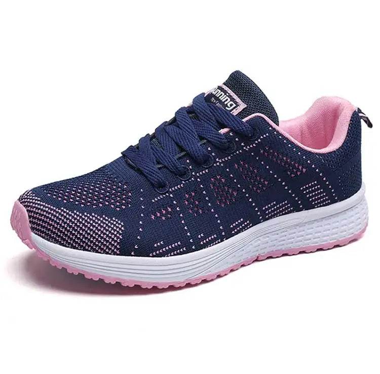 Women's Classic Sneakers - Casual Gym Sneakers for Women, White Vulcanize Shoes, Zapatillas Mujer - BON's