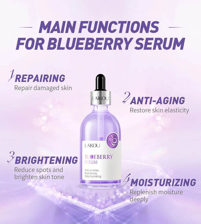 100ml LAIKOU Sakura Vitamin C Serum - Moisturizing, Firming, Brightening Face Essence for Glowing Skin - BON's