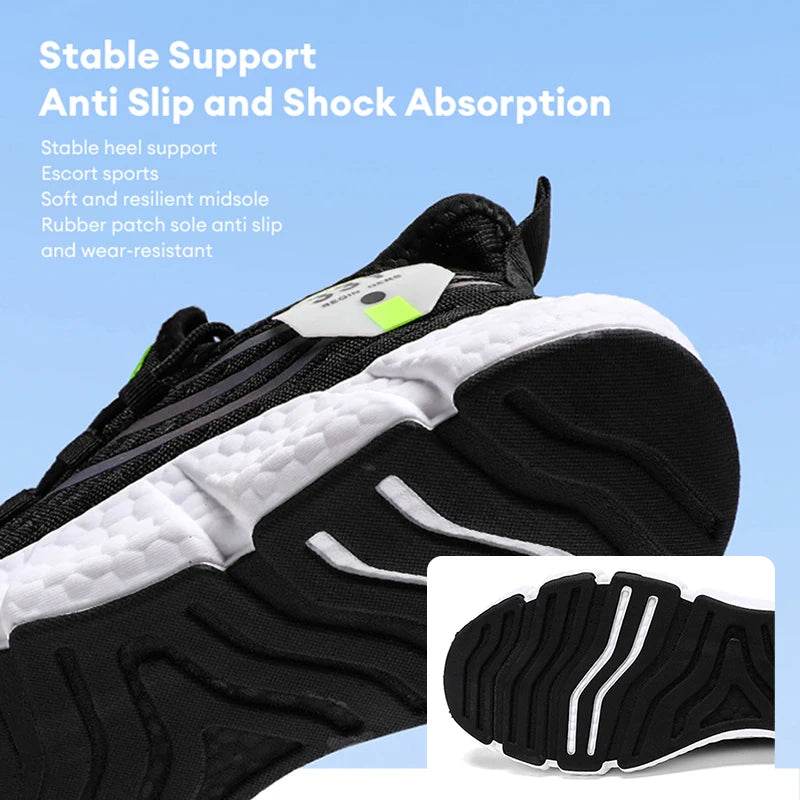 Breathable Running Shoes Unisex Comfortable Casual Sneakers Lightweight Fashion Sports Tenis Masculino - BON's