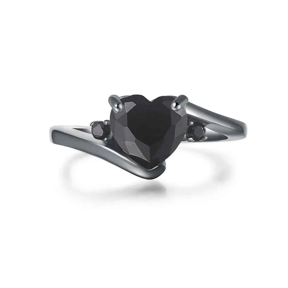 Retro Punk Skull Gothic Ring β Unisex Black & Gold Halloween Jewelry for Men & Women