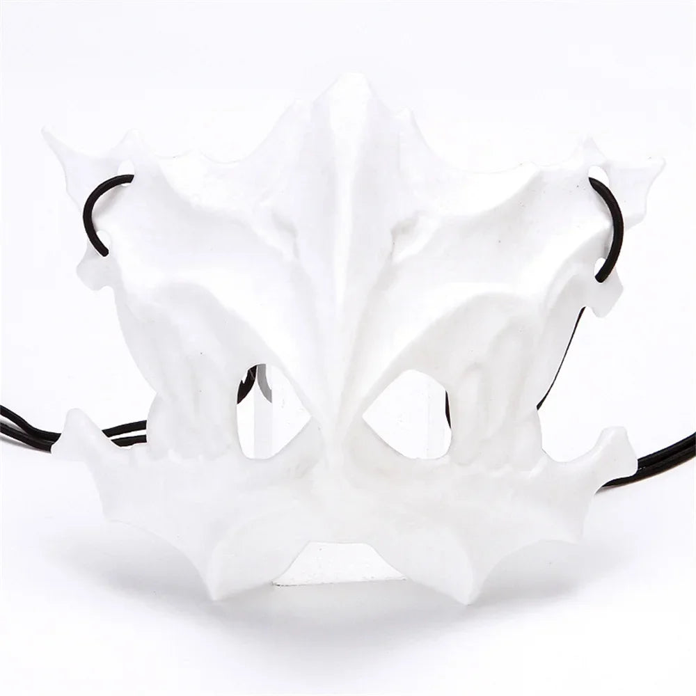 Halloween Skull Half-Face Mask – Unisex Costume Prop | Animal Bone Design for Cosplay, Party & Performance
