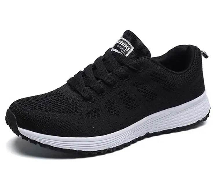Women's Classic Sneakers - Casual Gym Sneakers for Women, White Vulcanize Shoes, Zapatillas Mujer - BON's