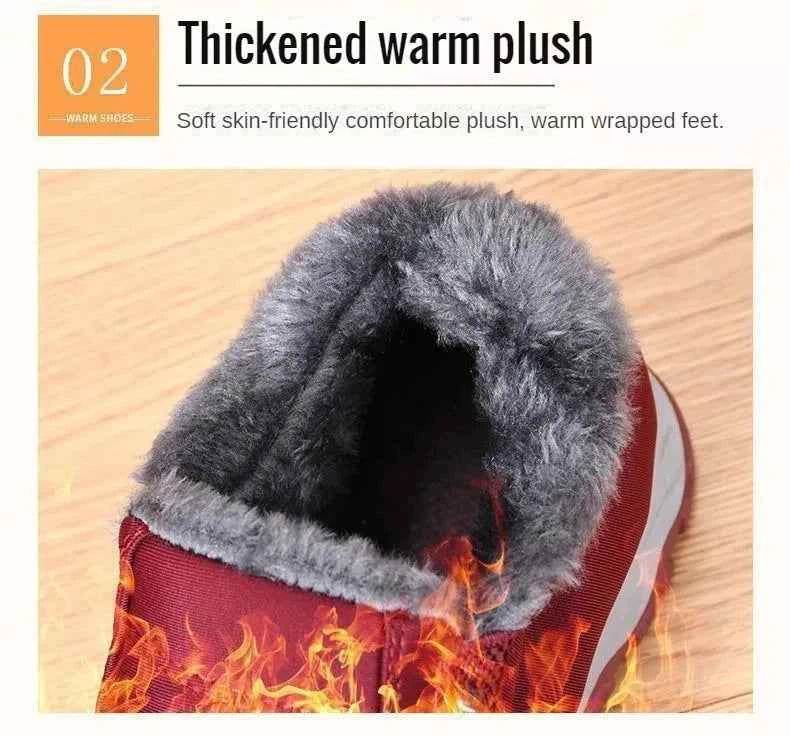 Women's Waterproof Snow Boots - Suede Winter Short Boots for Warmth and Comfort, Free Shipping - BON's