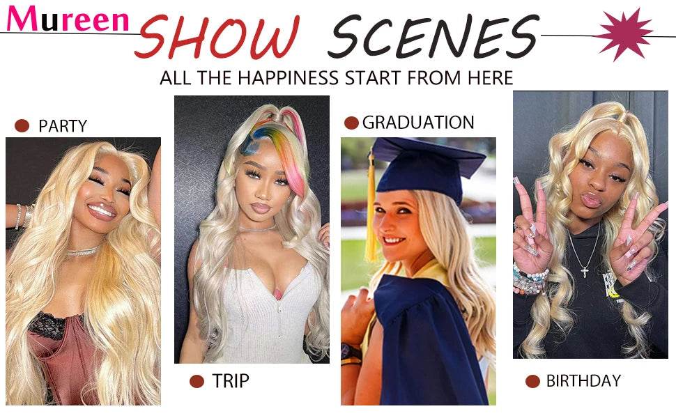 250% Density Bob Wig Body Wave Wear And Go Glueless Wigs For Women Ready To Wear Human Hair Wigs 4x4 Lace Closure Wig Human Hair - BON's