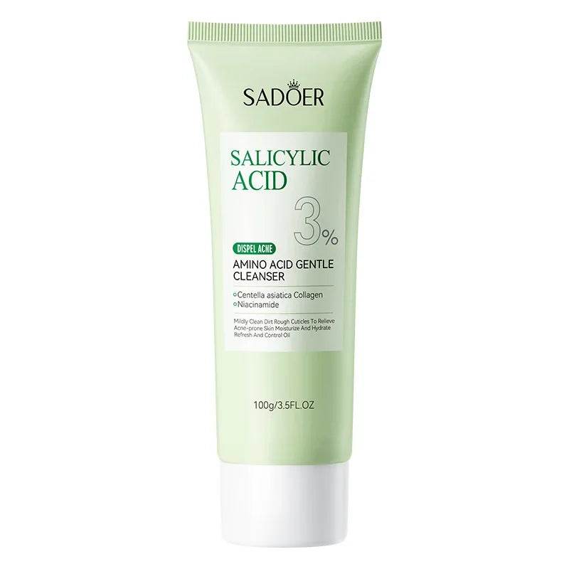 Salicylic Acid Cleanser - Hydrating Foam Face Wash for Moisturized Skin Care - BON's