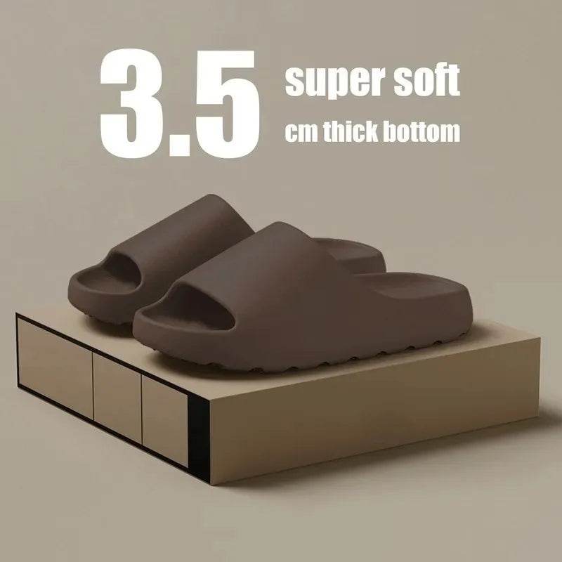 Coconut Cloud Slippers Thick-Soled Sandals for Men and Women - Summer Fashion Soft Bottom EVA Beach Slides - BON's